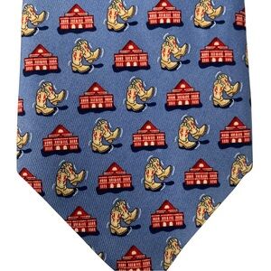 VINEYARD VINES Custom Nashville Tie – Ryman Auditorium & Dancing Cowboy Boots‎
